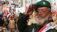 أنصار الانفصاليين يحتشدون في مدينة عدن