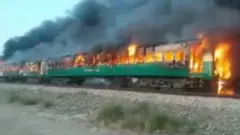 పాకిస్తాన్ రైలు ప్రమాదం