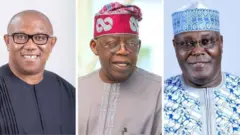 Peter Obi, Bola Tinubu, Atiku Abubakar