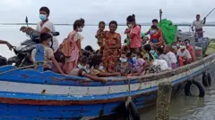 ကိုဗစ် ကူးစက်မှု များပြားတဲ့ စစ်တွေဘက်ကို ထွက်ပြေးလာ