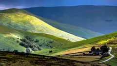 На границе Шотландии и Англии