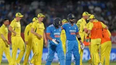 क्लीन स्वीप से चूका भारत, ऑस्ट्रेलिया ने तीसरे वनडे में भारत को 66 रनों से हराया