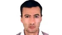 د ایران رسمي رسنیو د نطنز اتومۍ بټۍ کې د مشکوک بریدګر رضا کریمي دا انځور خپور کړی