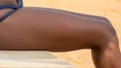Woman leg