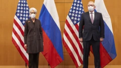 Уэнди Шерман и Сергей Рябков