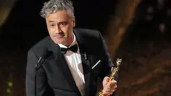 Taika Waititi at the Oscars