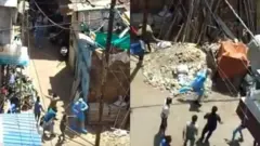આરોગ્ય વિભાગની ટીમ ઉપર હુમલાની વાઇરલ તસવીર
