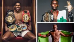 Anthony Joshua, Israel adesanya ati kamaru Usman