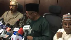 minisita feto ilera n ba awọn oniroyin sọrọ