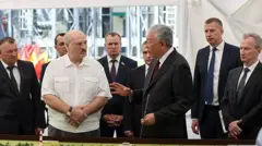 Президент Лукашенко менен Даниил Уруцкий