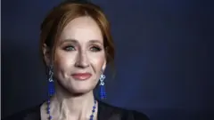 Джоан Роулинг на премьере фильма "Фантастические животные"