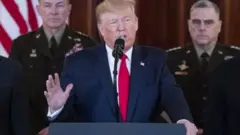 Ông Trump trước đó đã đe dọa có hành động quân sự với Iran nếu bị tấn công