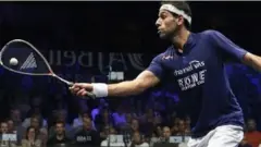 لاعب الاسكواش محمد الشوربجي