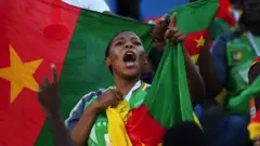 A Cameroon fan