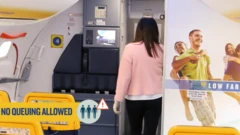Screengrab from Ryanair promotional video