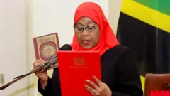 Perezida wa Tanzania Samia Suluhu Hassan