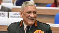 প্রয়াত জেনারেল বিপিন রাওয়াত, ভারতের সশস্ত্র বাহিনী স্টাফ প্রধান