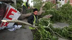 Последствия урагана в Екатеринбурге