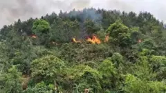 客機墜毀現場
