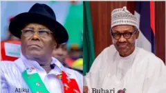 Atiku Abubakar na Muhammadu Buhari