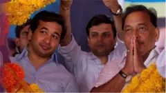 नितेश राणे, नारायण राणे