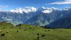 रुबी भ्यालीको दृश्य