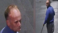 CCTV footage of a man attempting to steal a necklace from a designer store in Melbourne