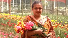 টিউলিপ বাগানে শেলী