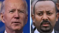 ጆ ባይደን እና ዐቢይ አህመድ