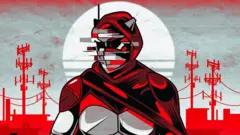 Illustration of hacking group