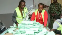Shughuli ya kuhesabu kura inaendelea