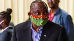 Perezida Cyril Ramaphosa w'Afurika y'epfo