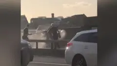 لحظة القبض على مهاجم لندن بريدج