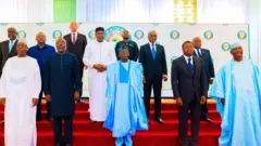 Nigeria president and oda ecowas member leaders