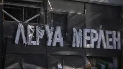 Один із зруйнованих російськими ударами Leroy Merlin в Україні