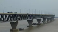 পদ্মা সেতু, বাংলাদেশ। (ফাইল ফটো)