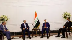 دیدار وزیر خارجه ایران و نخست وزیر عراق