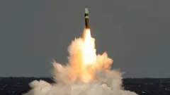 HMS Vigilant'tan fırlatılan füze