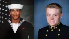 घटनामा ज्यान गुमाएका एर्मन मोहम्मद समिइ (बायाँ) र जोस्अ कलिब वाट्सन (बायाँ)