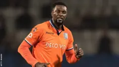 L'attaquant togolais Emmanuel Adebayor