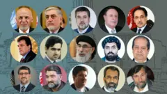 نامزدهای انتخابات ریاست جمهوری افغانستان