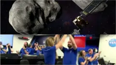 අභ්‍යවකාශ යානයක් ඍජුවම ග්‍රහකයක ගැටීමට සැලැස්වූ නාසා මෙහෙයුම