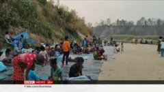 ကရင်လေးကေ့ကော် တိုက်ပွဲ သောင်ရင်းမြစ်မှာ စစ်တိမ်းရှောင်နေရ
