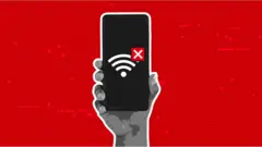 somone holding a phone