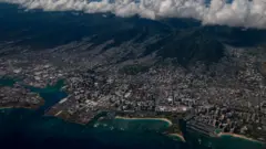 Honolulu from the air