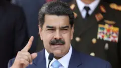 Perezida Nicolas Maduro asanzwe yankwa urunuka na Donald Trump wa Amerika