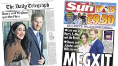 Daily Telegraph ve The Sun