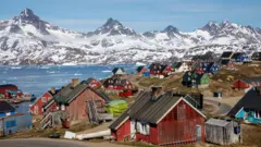 View of Tasiilaq, Greenland, June 2018
