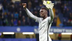 Chelsea and Senegal keeper Edouard Mendy