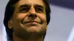 Luis Lacalle Pou, del Partido Nacional de Uruguay. Foto de octubre de 2019.